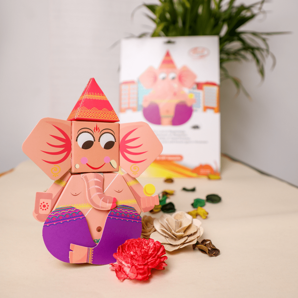 Lord Ganesh DIY Origami Kit PRO Indian