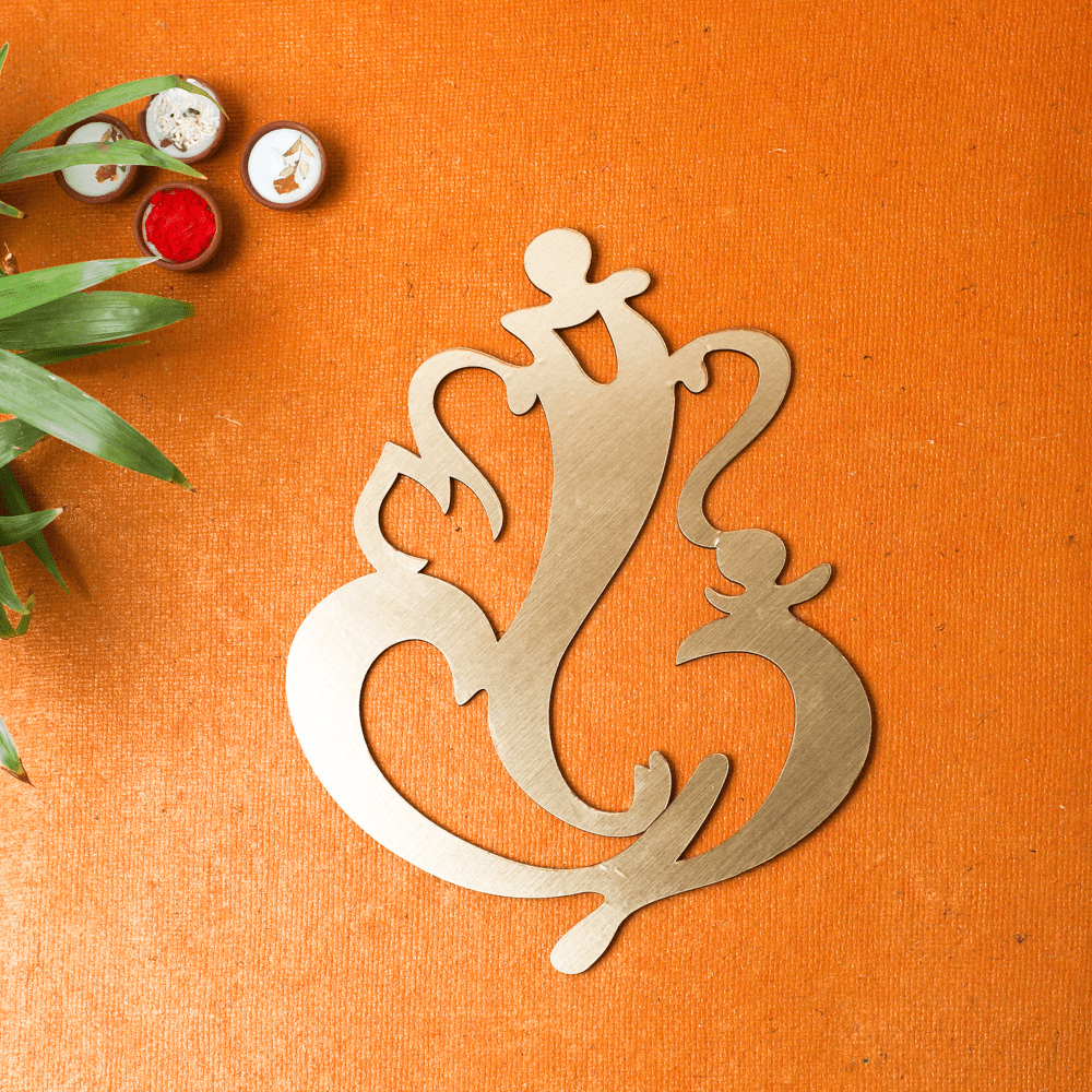 Lord Ganesha Cutout MDF PRO Indian