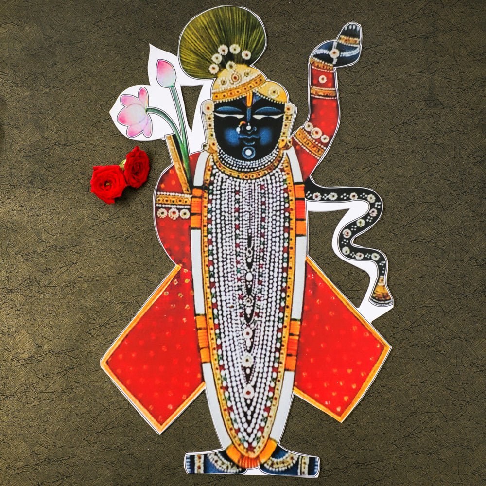 Lord Shrinathji Cutout - Big Foam PRO Indian