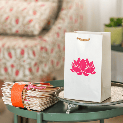 Lotus Gift Bags Paper PRO Indian