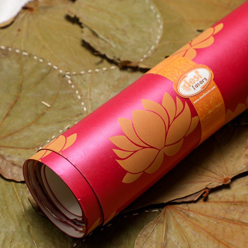 Lotus Printed Pink Backdrop Sheet Paper PRO Indian