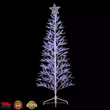 Member's Mark 6' Pre - Lit Crystal Beaded Tree - Pro Linens