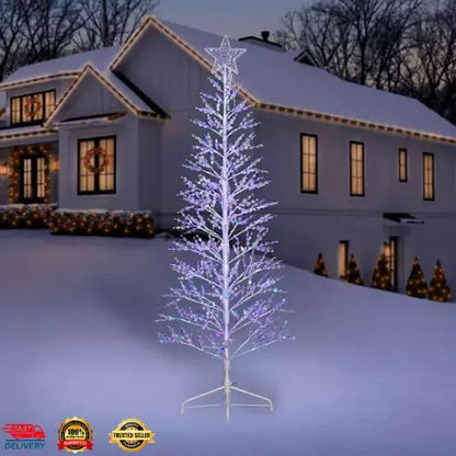 Member's Mark 6' Pre - Lit Crystal Beaded Tree - Pro Linens