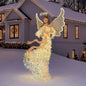 Member's Mark 6' Pre - Lit Iridescent Angel - Pro Linens