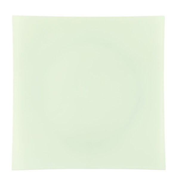 Mint Green Flat 13″ Square Plastic Charger Plate - 4 Count - Pro Linens