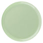 Mint Green Round Plastic Plates 10 Pack - Edge Plate Pro Linens