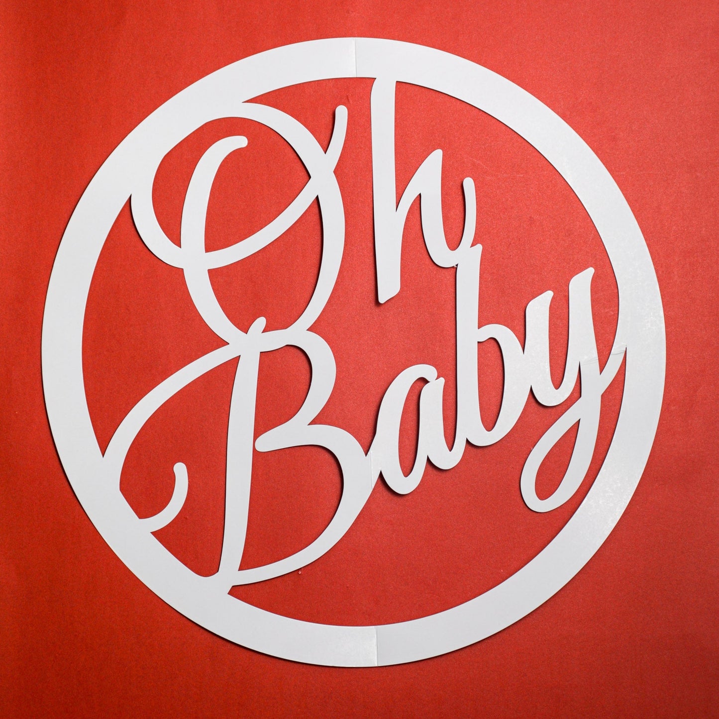 Oh Baby Cutout- White Paper PRO Indian