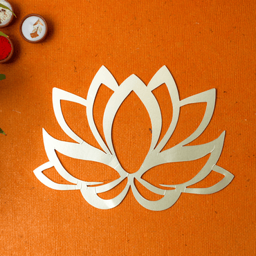 Om, Ganesha, Lotus and Swastik (4 cutouts) Paper PRO Indian