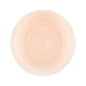 Peach Transparent Round Plastic Plates - Crystal Design Plate Pro Linens