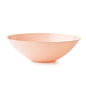 Pink and Gold Round Plastic Plates - Organic Plate Pro Linens