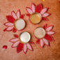 Pink Lotus Diyas Tealights holders PRO Indian