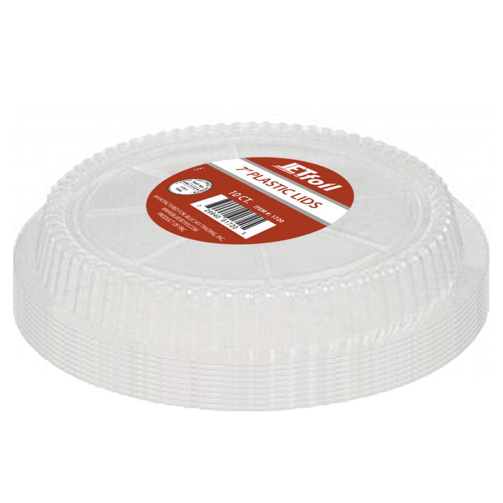 Plastic Lids 9″ Round 240 Count - Pro Linens