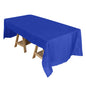 Polyester 50"x120" Rectangle Tablecloth Royal Blue - Wrinkle-Resistant Table Cover Pro Linens