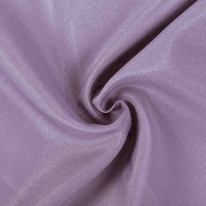 Polyester 90"x90" Table Overlay Square Tablecloth Violet Amethyst - Wrinkle-Resistant & Durable Table Cover Pro Linens