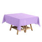 Polyester Square 54"x54" Tablecloth Lavender Lilac - Wrinkle-Resistant & Durable Table Cover Pro Linens