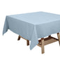 Polyester Square 70"x70" Tablecloth Dusty Blue - Wrinkle-Resistant & Durable Table Cover Pro Linens