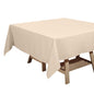 Polyester Square 70"x70" Tablecloth Nude - Wrinkle-Resistant & Durable Table Cover Pro Linens