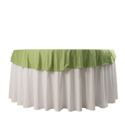 Premium Scuba Round 70" Tablecloth Sage Green - Wrinkle Free & Stain Resistant Table Cover Pro Linens