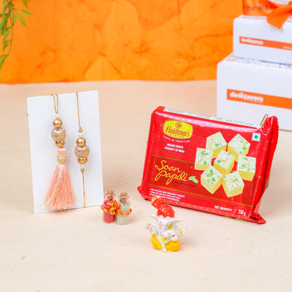 Rakhi Gift Hamper for Bhaiyya Bhabhi PRO Indian