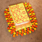 Rangoli Backdrop Cloth Fabric PRO Indian