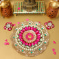 Rangoli Mat with Tealight Holders PRO Indian