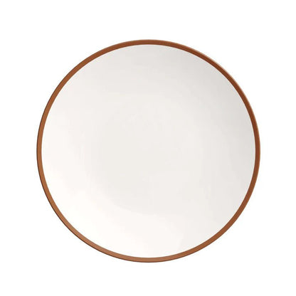 Rimonim Design Round Plastic Plates - Rimonim Plate Pro Linens