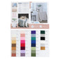 Scuba Polyester Fabric Sample Book - 30 Colors, High-Quality Swatches for Upholstery, Sewing and Craft Projects Pro Linens