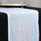 Sequin 12"x108" Table Runner Iridescent Blue - Glittering Design Pro Linens