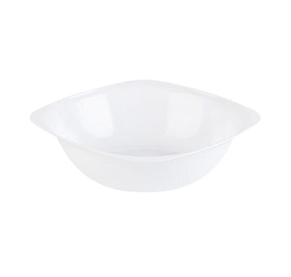 White 6 oz. Plastic Dessert Bowls 20 Pack - Organic Soup & Dessert Bowls Pro Linens