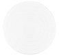 White and Gold Organic Plastic Salad Bowl - 2 Pack Serving Bowl Pro Linens