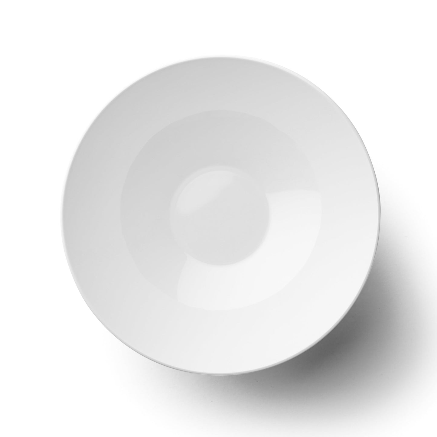 White and Gold Round Plastic Plates - Garden Plate Pro Linens