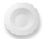 White and Silver Marble Plastic Plates 10 Pack - Grand Plate Pro Linens