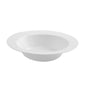 White Round Plastic Plates 20 Pack - Mod - Pro Linens