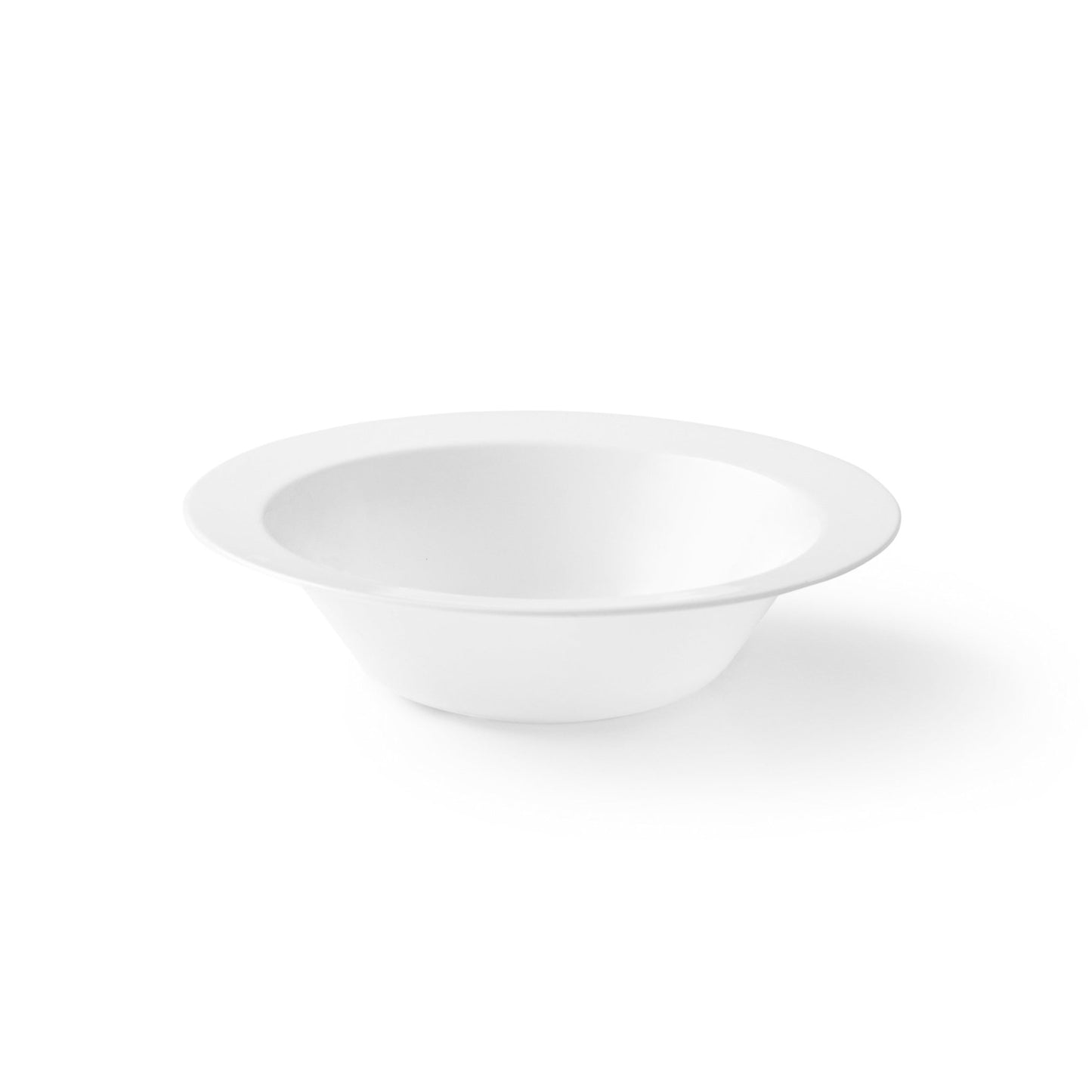 White Round Plastic Plates 30 Pack - Superior - Pro Linens