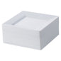 White Square Plastic Plates 10 Pack - Carre - Pro Linens