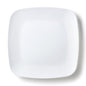 White Square Plastic Plates 10 Pack - Classic - Pro Linens