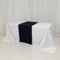 Wide Premium Polyester 24"x72" Table Runner Navy Blue - Sublimation Printable Banner Pro Linens