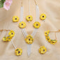 Yellow Floral Necklace Set Bridal accessories PRO Indian