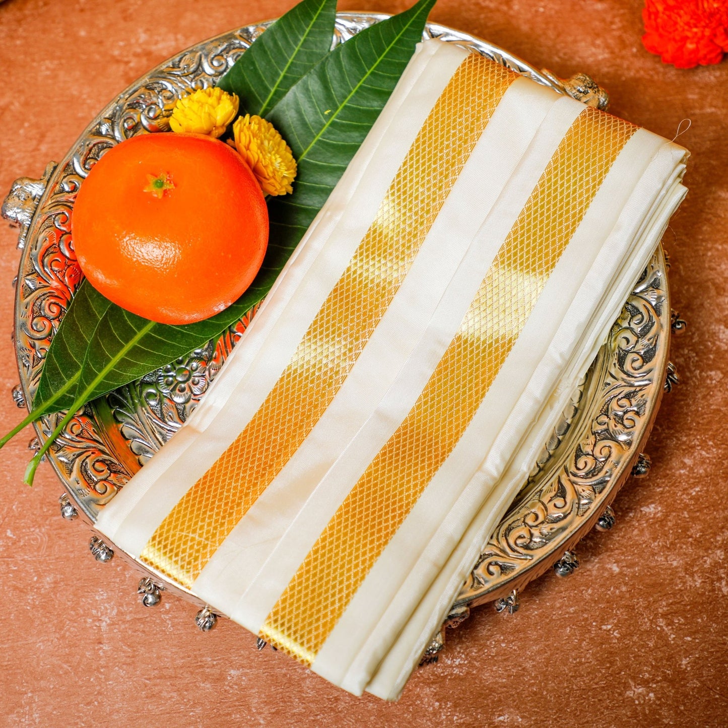 Zari Angavastram Towel Cloth PRO Indian